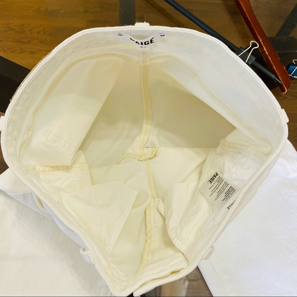 Paige Hoxton ankle jeans with Joxxi pockets in light Ecru - Picture 2 of 12